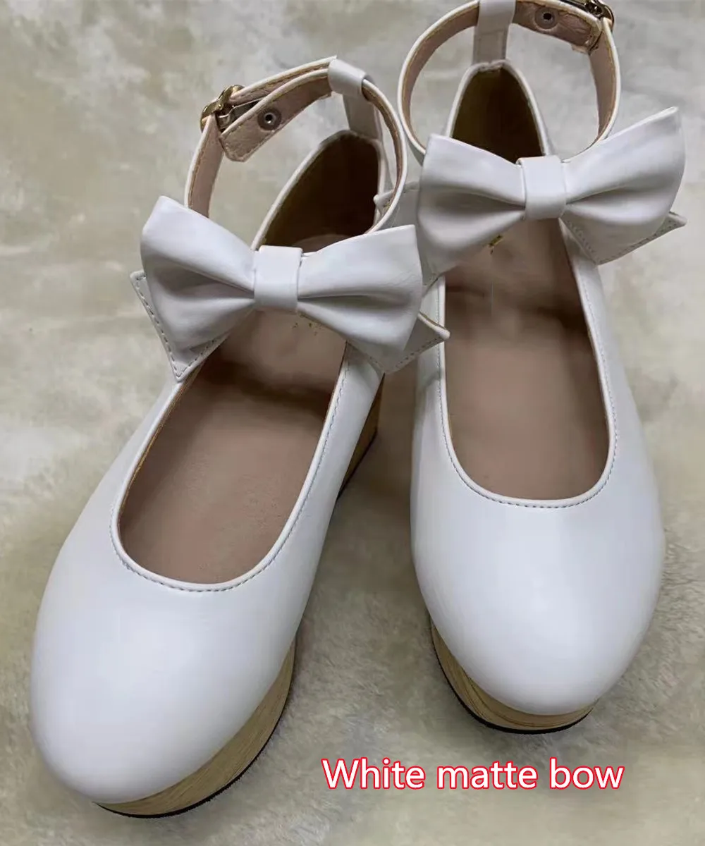 Women High Heels Lolita Rocking Horse Shoes