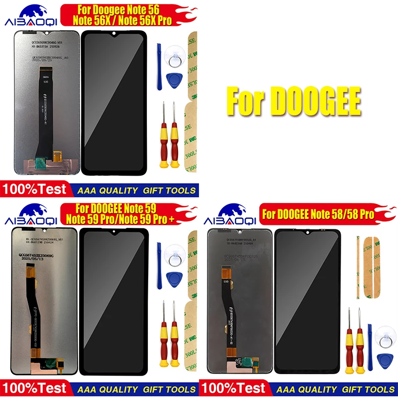 Premium Touch Screen LCD Display with Frame and Free Tools - Replacement Parts