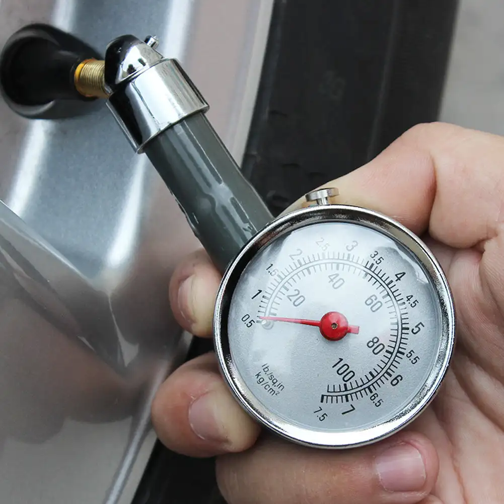 Car Tire Air Pressure Gauge Tyre Deflation Pointer Auto Tire Inflation