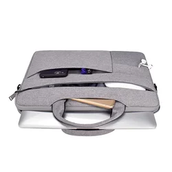 Funda impermeable para ordenador portátil, bolso de hombro para Macbook Air Pro, maletín para hombre y mujer, 14 y 13,3 pulgadas, 15,6