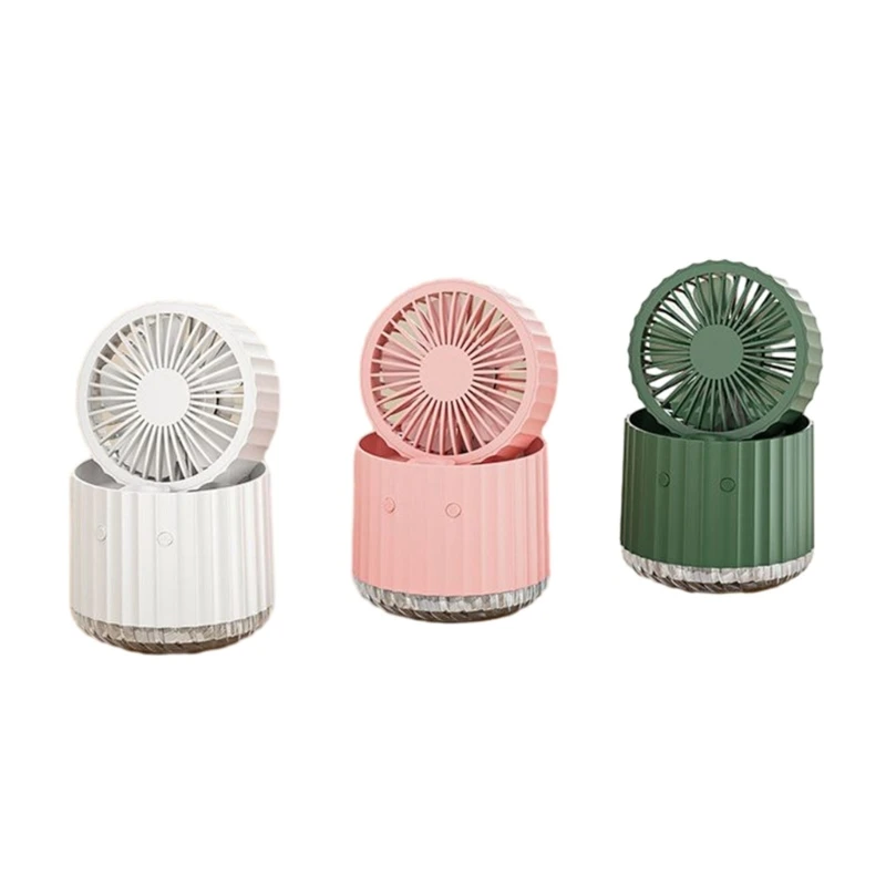 

Humidifying Fan Office Fan Camping Fan Miniature Cooling Fan ABS Material