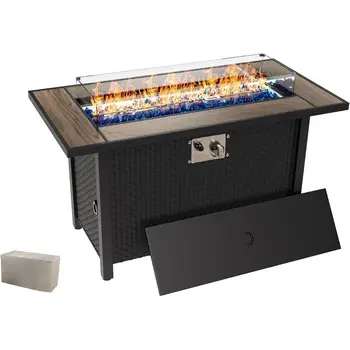 45-Inch Outdoor Gas Fire Pit Table 1