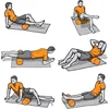 Yoga Foam Roller High-density EVA Muscle Roller Column Self Massage Tool for Pilates Yoga Fitness Gym Equipment 30/45CM 6