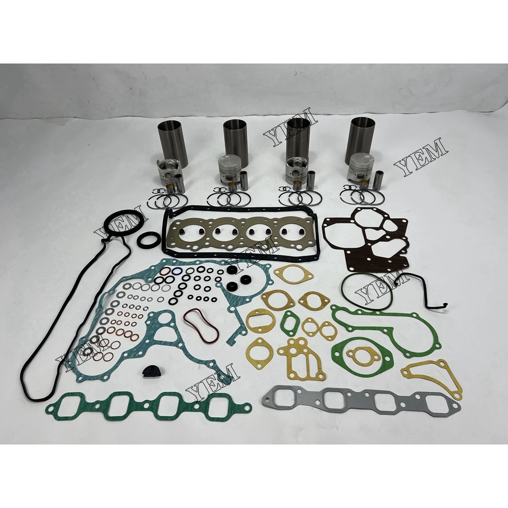 

New 4FE1 Cylinder Liner Kit With Gasket Kit For Isuzu Excavator Machinery Engine.
