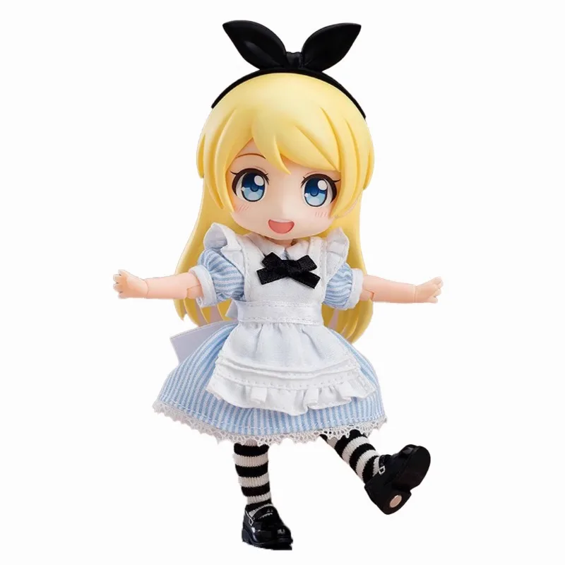 

Оригинальные товары, Оригинальная кукла NENDOROID с хорошей улыбкой, Элис, Подлинная Коллекционная модель, анимационный персонаж, игрушка в подарок