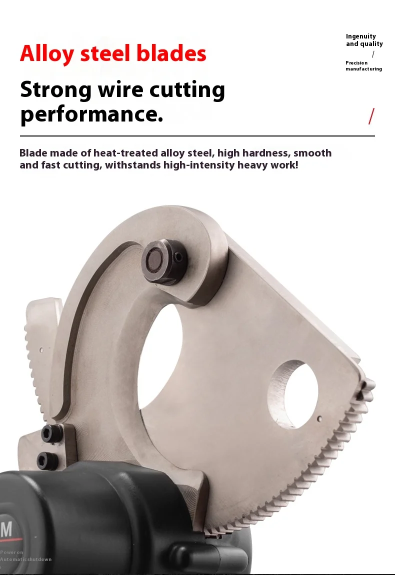 18V Electric Ratchet Cable Cutter Light and Fast EC-50M/EC-65M Cutting 50mm/65mm
