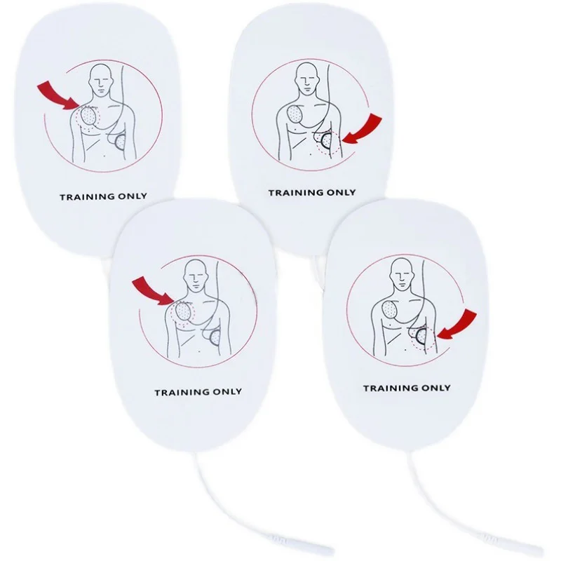 AED Training Device Patches First Aid Training Replacement Pads Adult/Childs Training Universal Trainer - 3