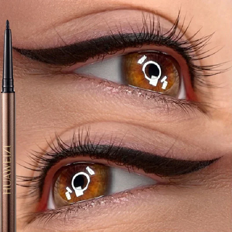 

Black Brown Quick Drying Eyeliner 1PCS Waterproof Eyeliner Gel Pen Lasting Smooth Eye Line Pencil Not Blooming Eye Makeup Tool