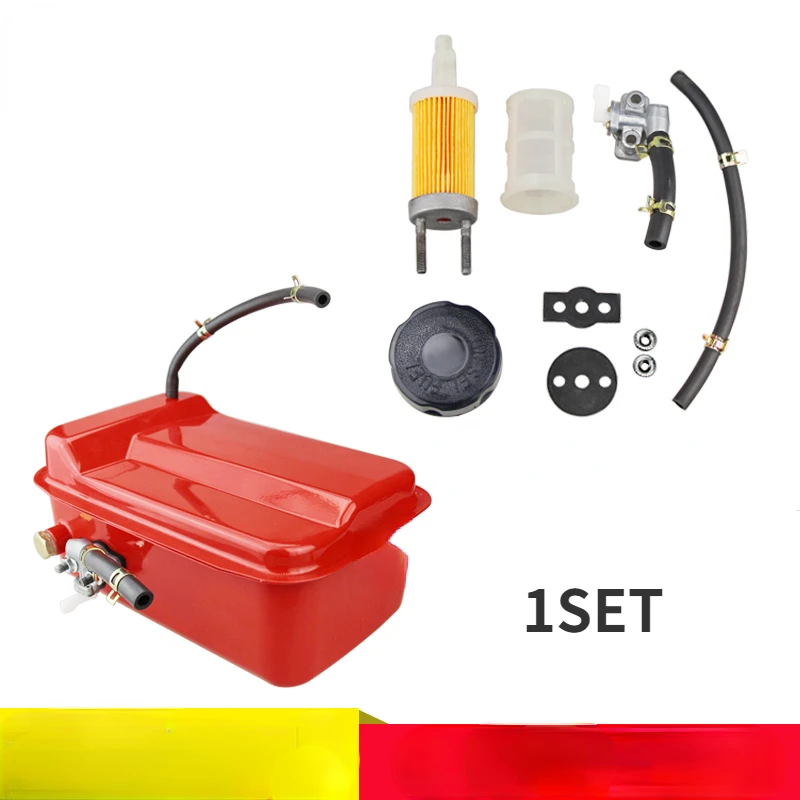 Réservoir à Carburant En Fer Pour Motoculteur Et Générateur - Modèle 178 (22,5x13,5 Cm), Remplacement Robuste Et Compact - 5