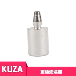Transparent Gasoline Oil Tank with CNC Aluminum Nozzle for RC Airplanes, 260 - 1500ml Capacity (Heavy hammer filter)