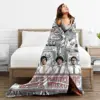 Tally Hall Blankets Rock Music Band Travel Flannel Throw Blanket Warm Soft Outdoor Design Bedspread Birthday Present 5