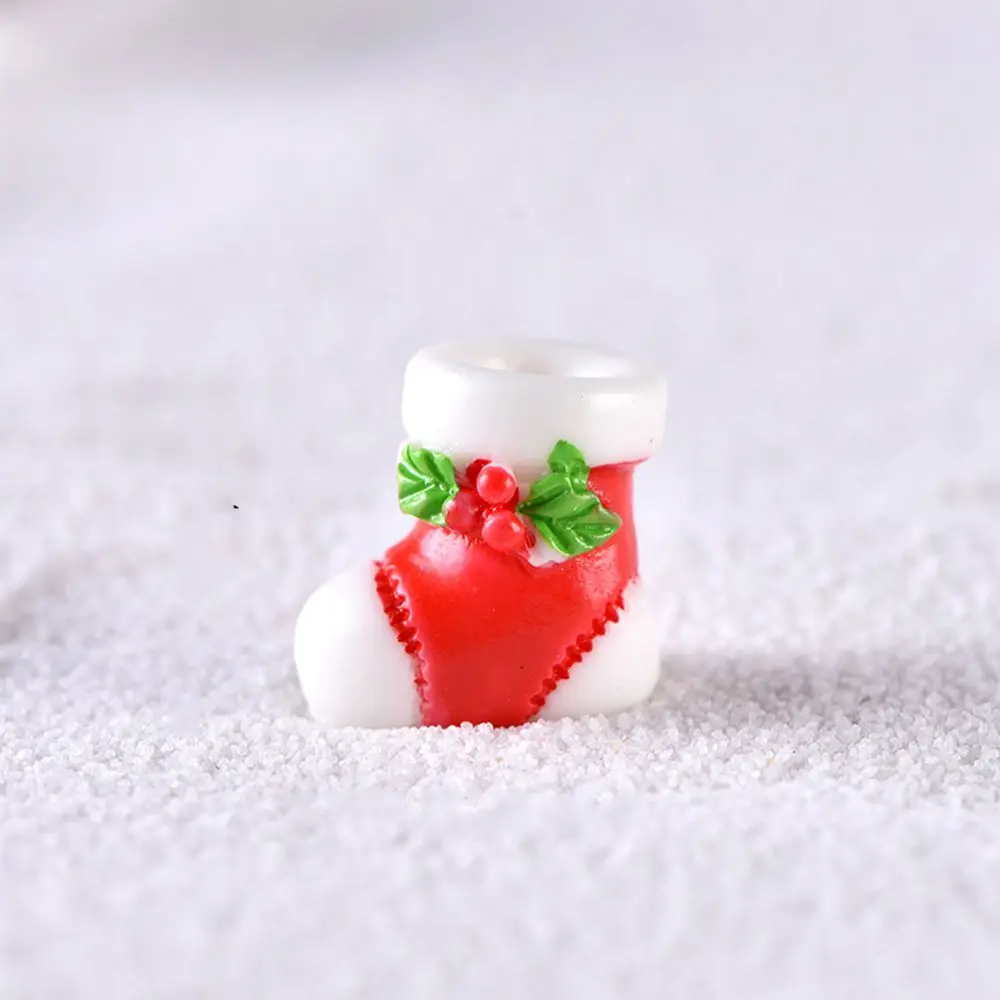 Mini Christmas Tree Garden Decor - Cute Holiday Ornament & Micro Landscape Figurine