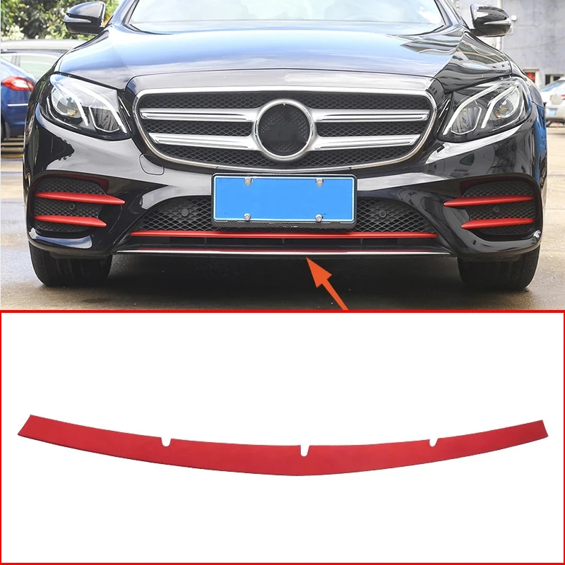 

For Mercedes Benz W213 E Class 2016 -2019 Abs Front Bottom Grill Grid Grille Bumper Upper Cover Trim Exterior Car Accessories