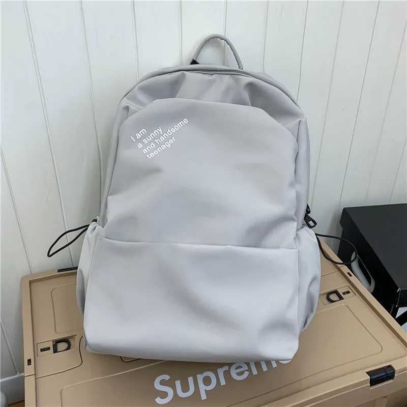 

College Student Men Backpack School Bag for Teenagers Boys Girls Nylon Leisure Campus Bagpack