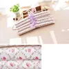 1PC Cotton Fabric Sponge Wood Hanger Creative Elegant Non-Slip Hook Hanger for Women Foam Sweater Clothes Random Colors 2