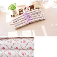 1PC Cotton Fabric Sponge Wood Hanger Creative Elegant Non-Slip Hook Hanger for Women Foam Sweater Clothes Random Colors 2