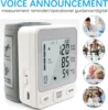 Voice USB Automatic Tonometer Digital Wrist Blood Pressure Monitor  Tensiometro Pulse Rate Heart Monitor Sphygmomanometer 2