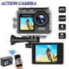 WiFi Action Camera 30m Waterproof Exercise Video Recorder 120° Wide Angle Underwater Camera with Accessories 1