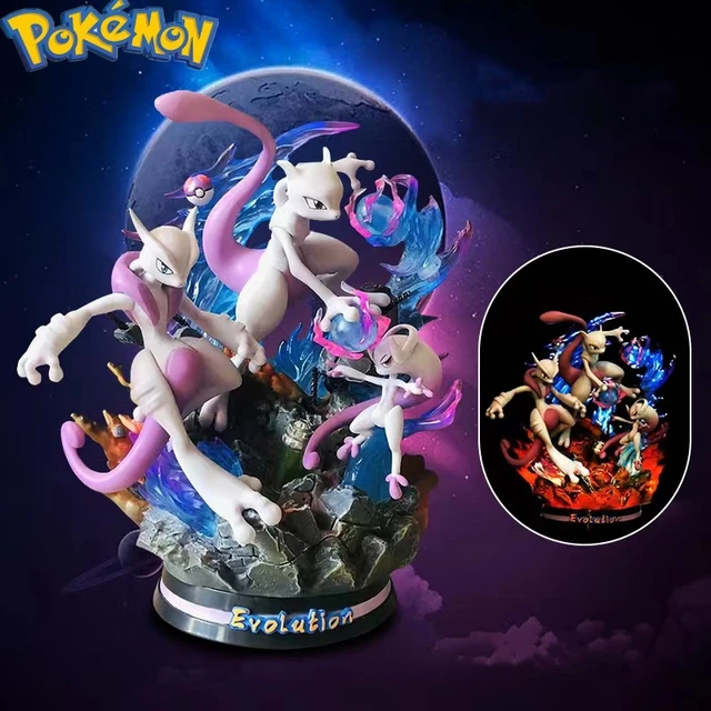 Figurine Pokémon Evolution Mewtwo, Dracaufeu, Dragonite, Blastoise