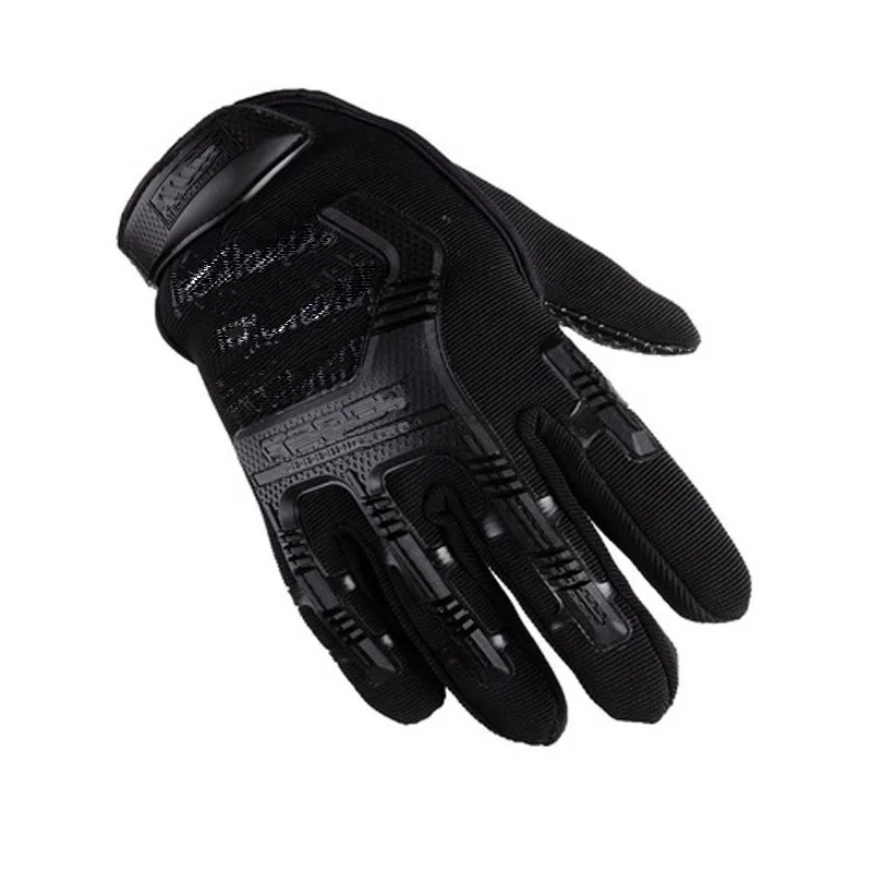 Guanti tattici mezze dita Paintball softair - immagine 2