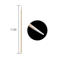 100Pcs Nails Wood Swab Clean Sticks Bud Tip Wooden Cotton Head Manicure Detail Corrector Nail Polish Remover Art Tool 5