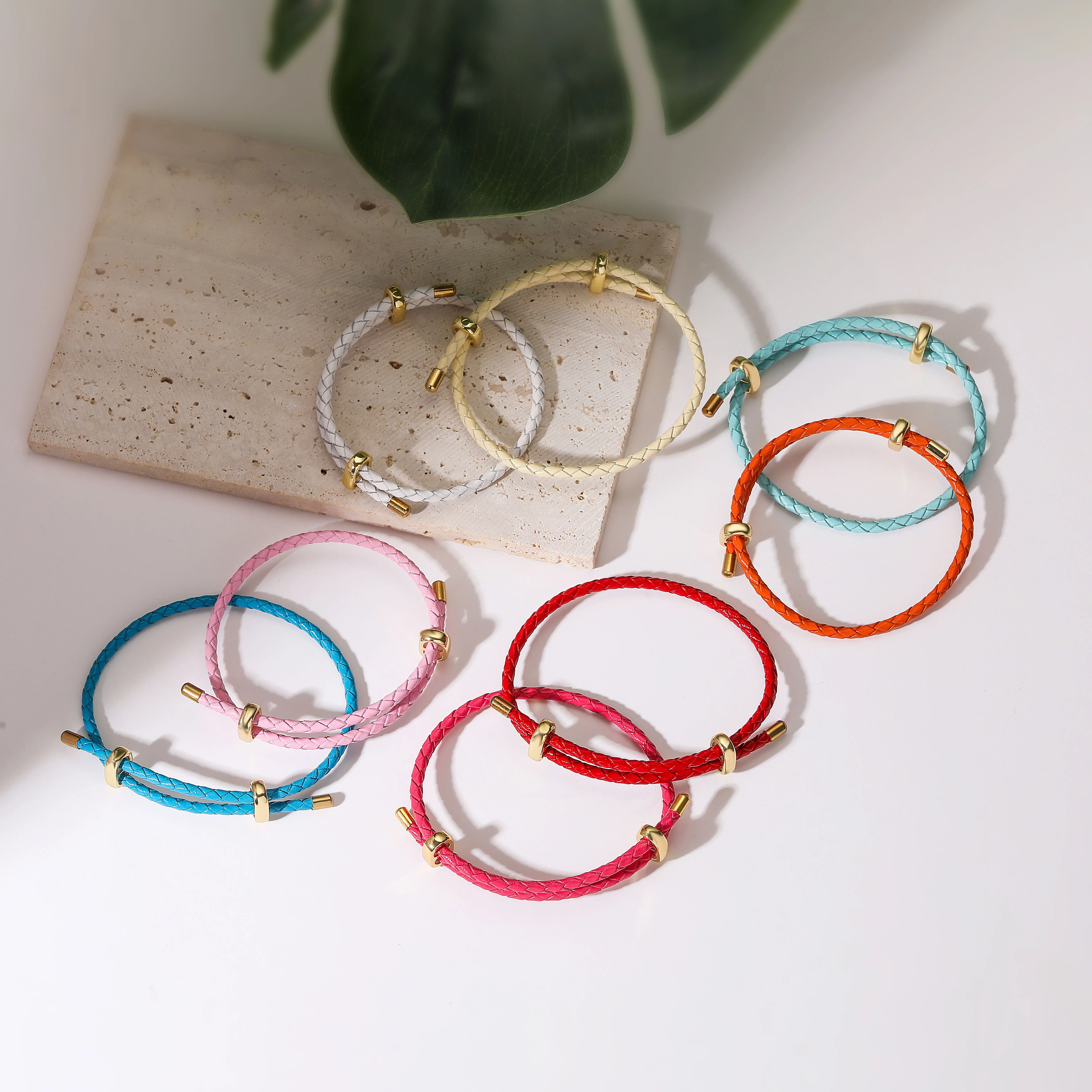 Colorful leather rope bracelet for Women Handmake Chain Adjustable Men's Rope Bracelet for Women Jewelry Gifts bangle bracelet leather bracelet chain bracelet leather bracelets