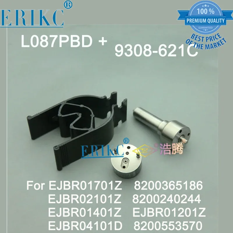 

ERIKC 7135-644 комплект дизельных форсунок сопла L087PRD 9308-621C для EJBR01701Z EJBR04101D EJBR02101Z EJBR01401Z EJBR01201Z