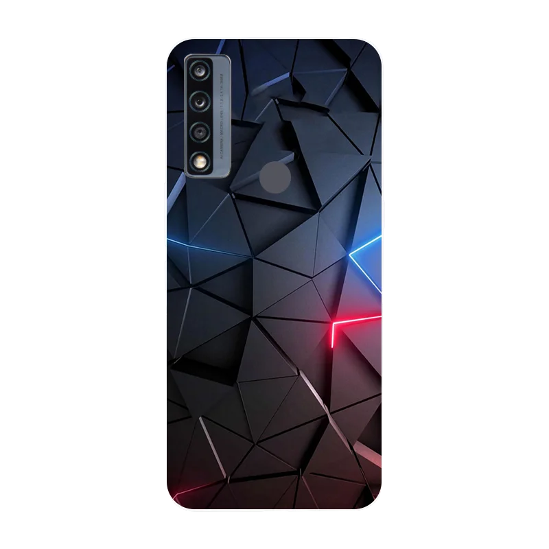 Stylish Bumper Silicone Phone Case with TPU Painted Design