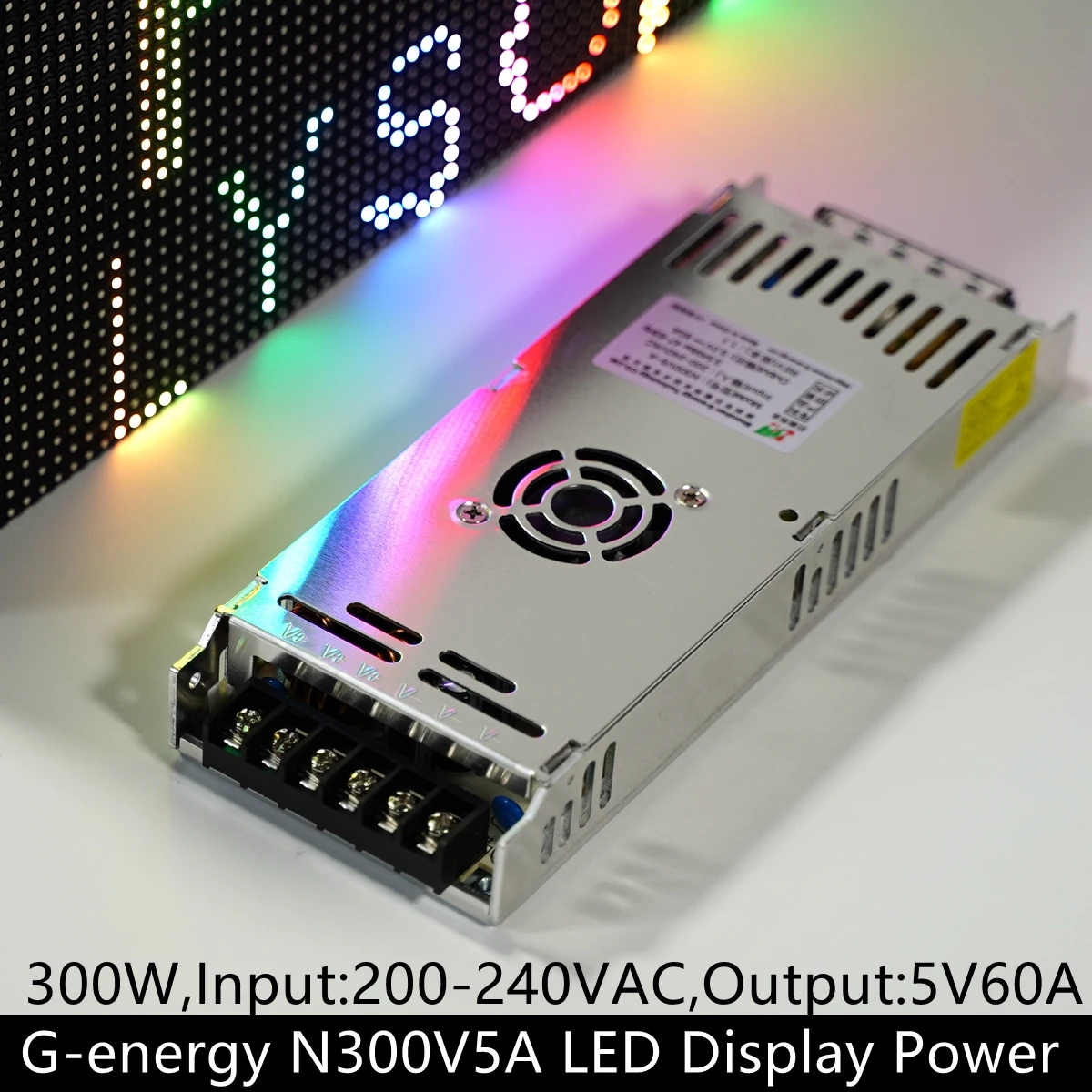 LED Display Power Supply G-energy N300V5-A 5V 60A 300W, led display power supply