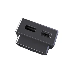 Tesla OBD Adapter Car Charging Splitter & Phone USB Fast Charger Accessory (Black)