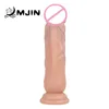Godemiché réaliste en chair douce pour femme adulte, jouet sexuel avec ventouse, grand pénis artificiel, masturbateur féminin 1