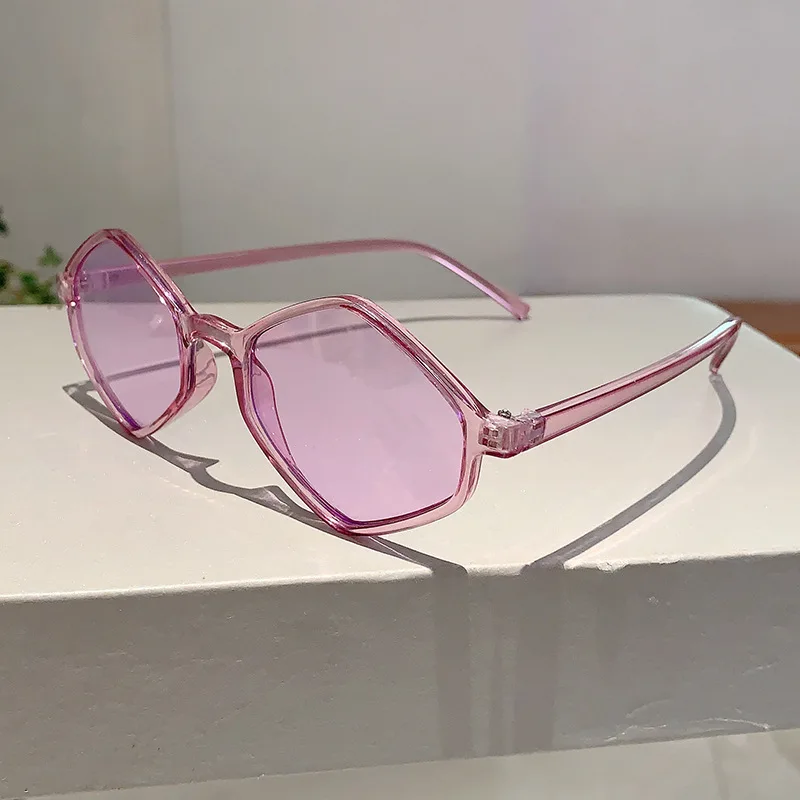 Punk Sunglasses Women Brand Designer Y2k Small Square Steampunk Sun Glasses Men Plastic Frame Diamond Shape Driving Eyewear