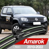 For VW Amarok 2010-2022 Front Windshield Wiper Blades 2pcs Windscreen Window Accessories 2011 2012 20141 2013 2018 2019 2021 1