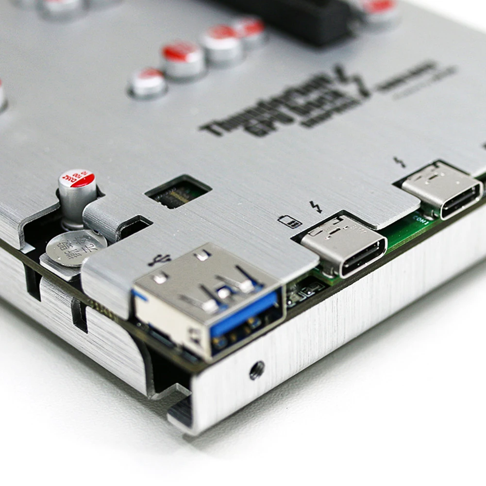 Th3p4g3ミニサンダーボルト互換のGPUドック、PD充電、ラップトップ
