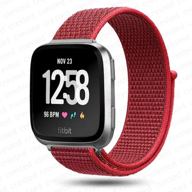 Breathable Nylon Loop Sport Band Bracelet - Adjustable Replacement Strap