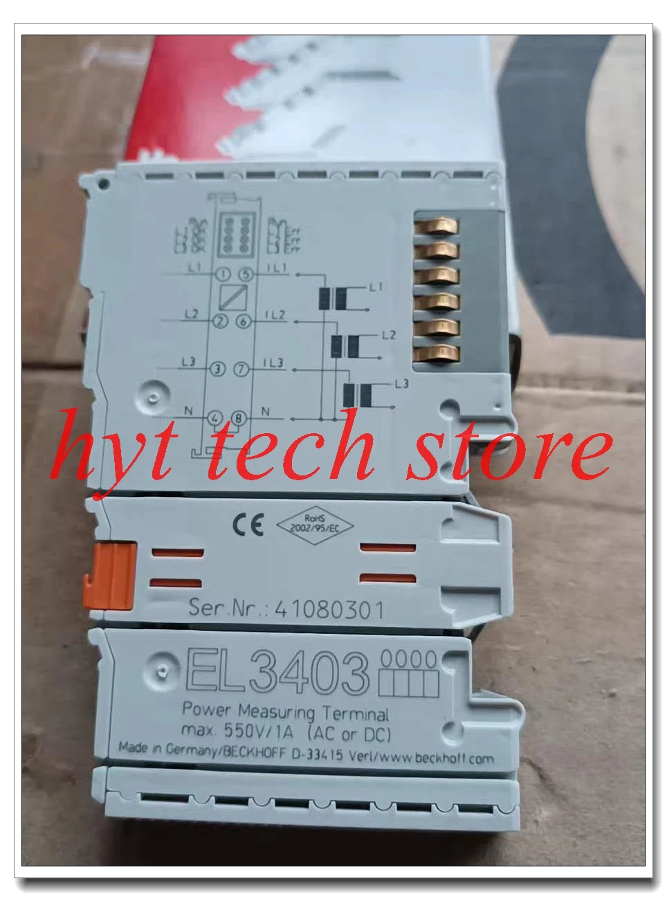 EL3403 오리지널 PLC 모듈, 배송 전 100% 테스트 완료