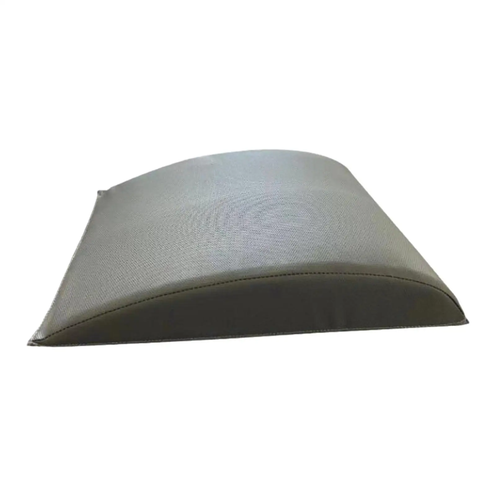 Ab Exercise Mat PU Leather Support Cushion Padded Abdominal Mat for