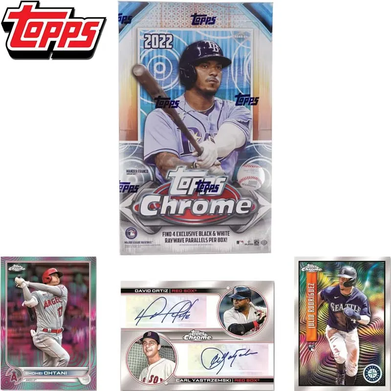 

2022 Topps Chrome Sonic Baseball Hobby Lite Box Limited Collection Card Fans Gift Children Idol People Signature Commemorate