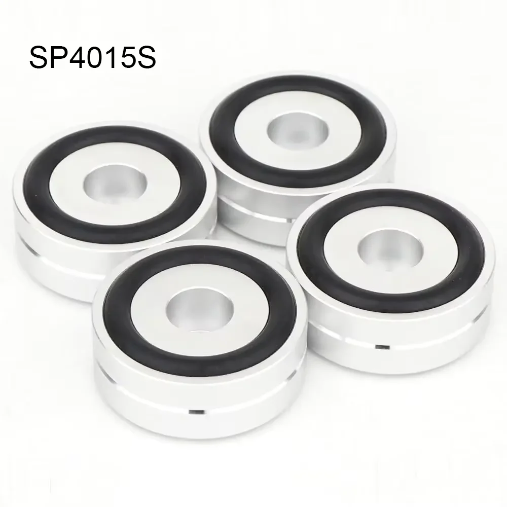 4pcs HiFi AMP 스피커 알루미늄 절연 피트 패드 40x15mm 40x20mm 58x22mm DAC 피트 패드 골드 실버 블랙