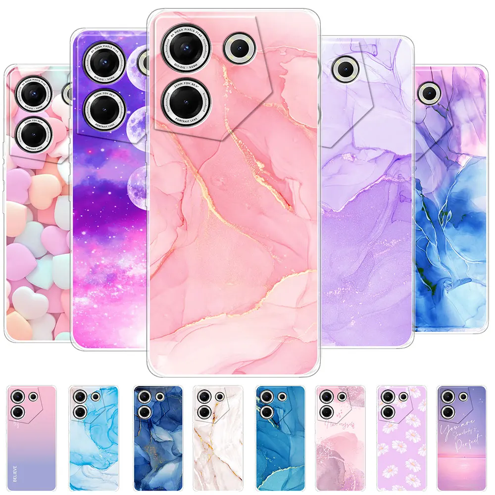 Per Tecno Camon 20 Pro 5G Custodia In Silicone Trasparente Custodia Morbida In Tpu Per Tecno Camon 20 Coque Per Tecno Camon 20 Pro Fundas