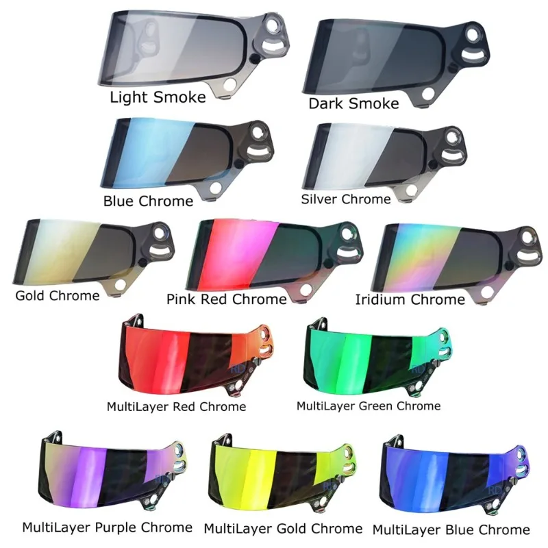 Genuine Bell Helmet Visor Replacement - Anti-Fog For HP7, RS7, RS7-K 7-Series Helmets