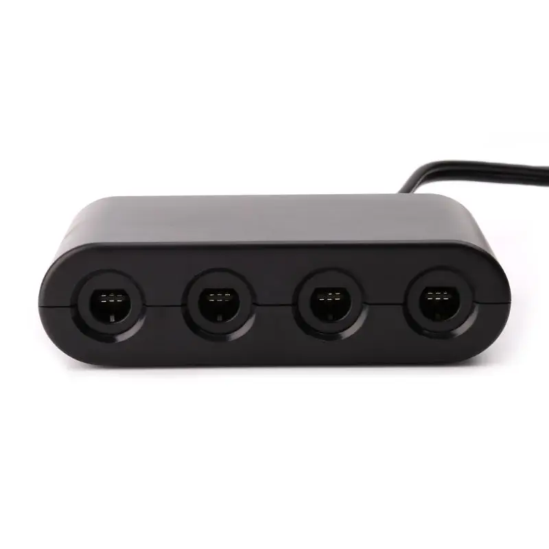 Protable 3 in 1 4 포트 컨트롤러 USB 어댑터 변환기 스위치 Wiiu PC 게임 컨트롤러 액세서리에 적합 드롭 배송