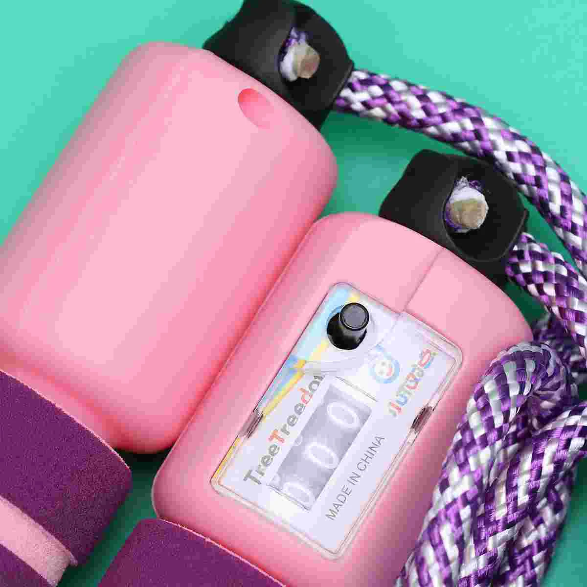 2 Pcs Counting Jump Rope For Workout With Electronic Counter Anti Slip Handle Suitable For Children Fitness Ropes Building