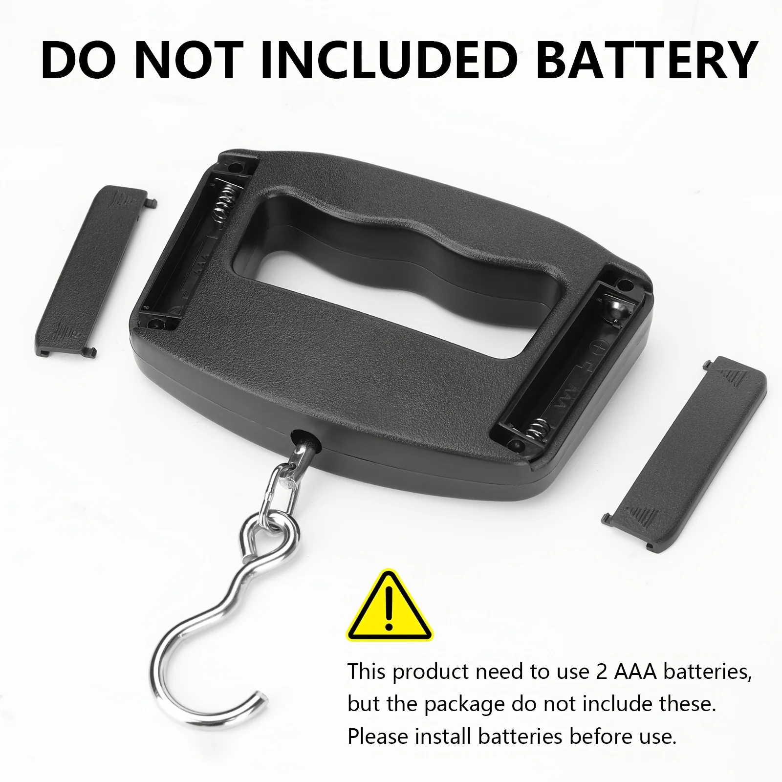 High-Precision Portable Digital Luggage Scale with LCD Display