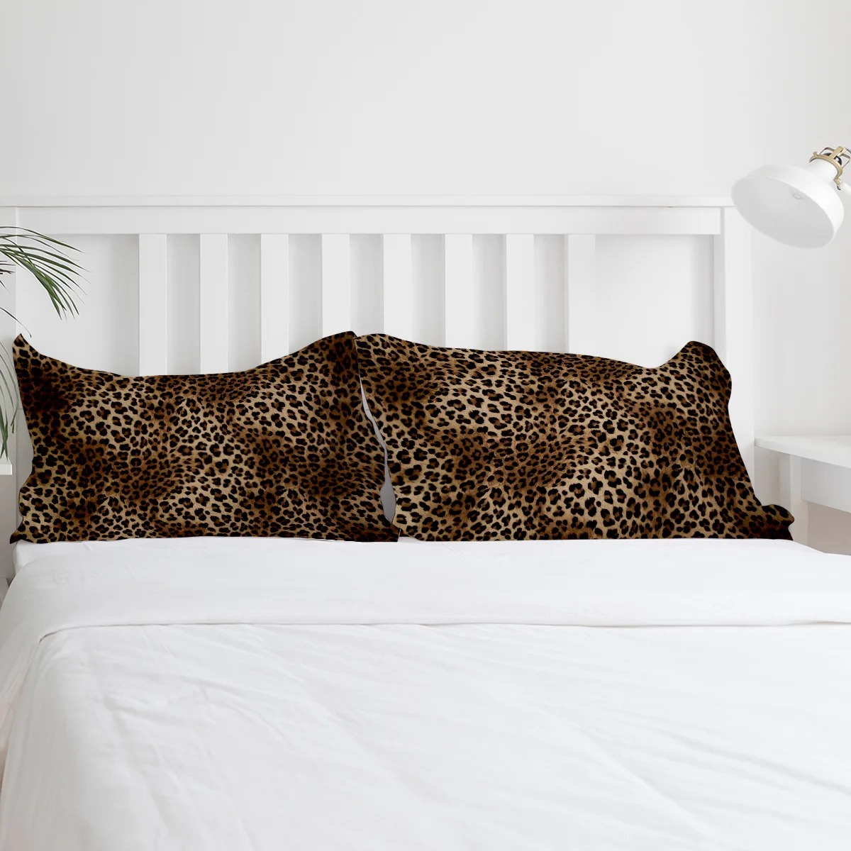 Leopard Print Bedding Set 3pcs Boys Girls Duvet Cover Pillowcase Kids Adult Quilt Cover Double Bed Set Home Textile