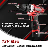 138 шт. набор электроинструментов с аккумуляторной дрелью 12 В, домашний ящик для инструментов «сделай сам», для ремонта и обслуживания — изображение 2