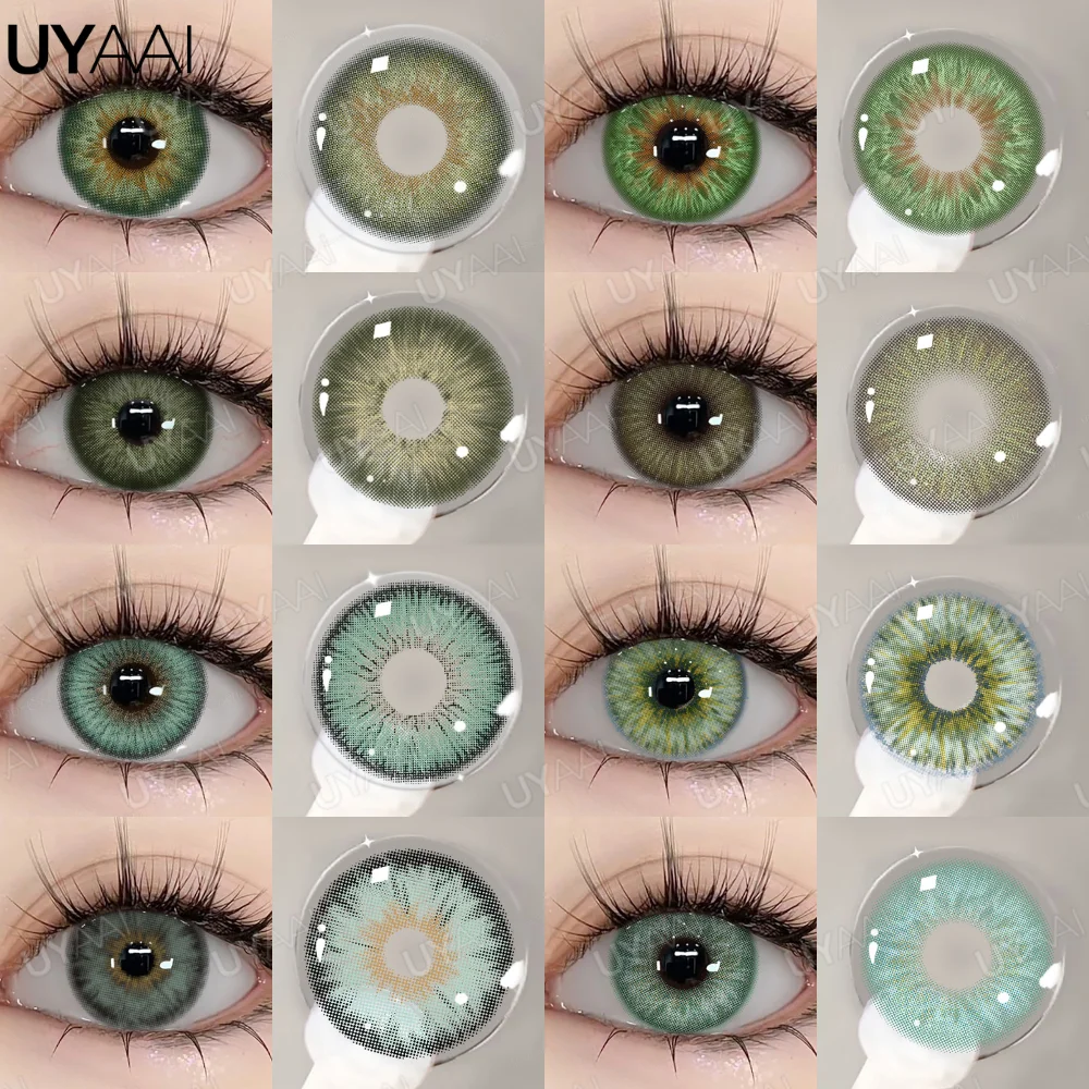 Natural Green Eye Contact Lenses