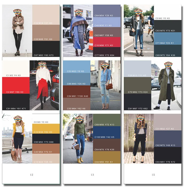 컬러 원피스 컬러 카드 컬러 구성표, 학습 컬러 배치 색상, 보색 천, 원피스 배치, 신제품