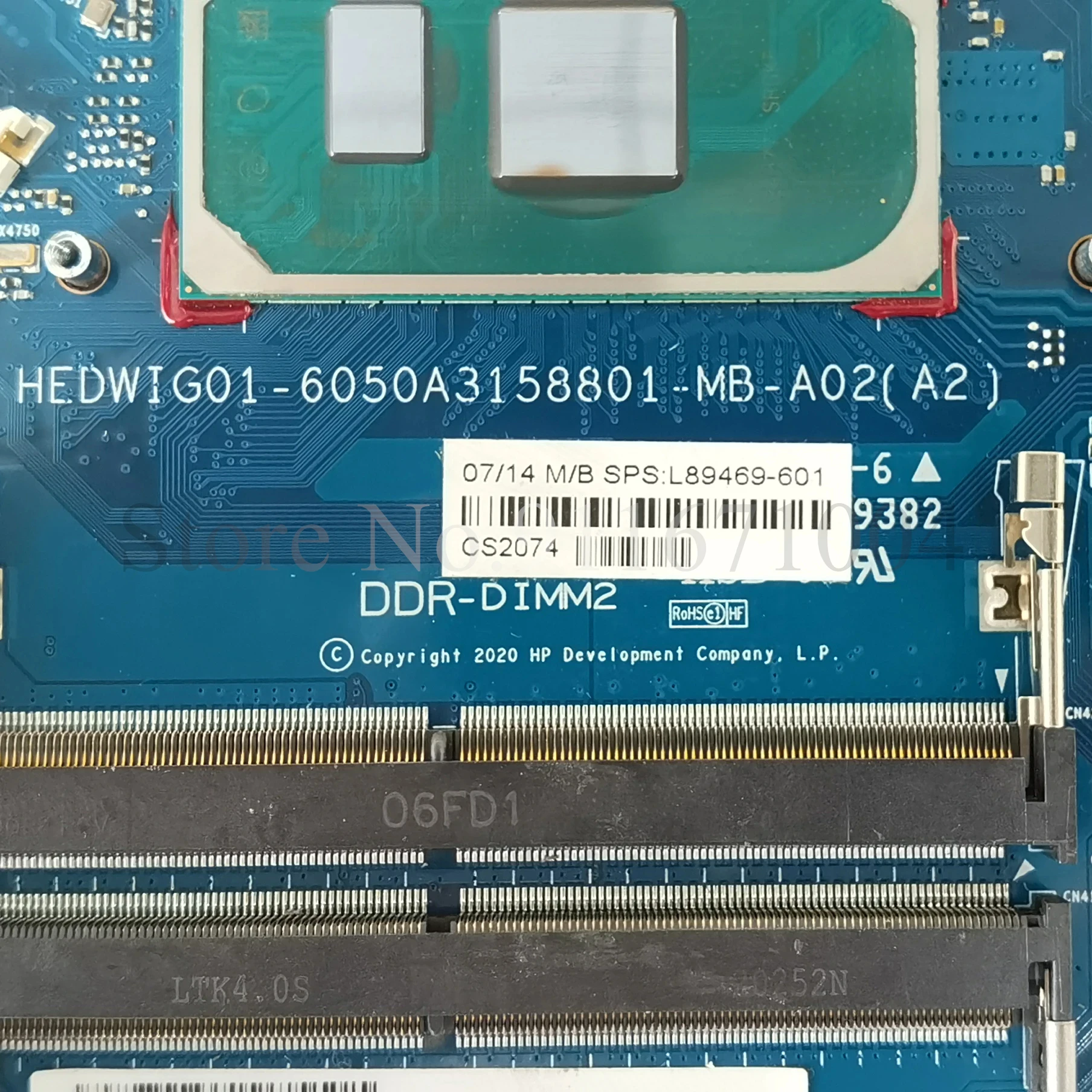 For HP 14-CK 14-CF 240 G7 Laptop Motherboard 6050A3166001  