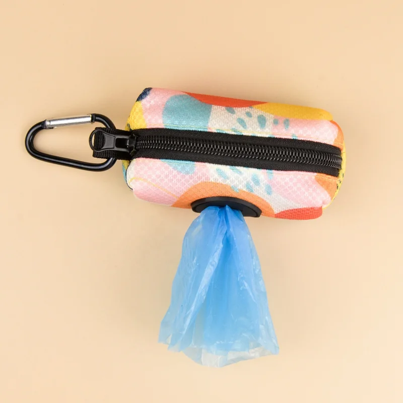Pet Poop Bag Holder Dispenser Outdoor garbage bag storage bag Handheld garbage for mountain climbing and camping